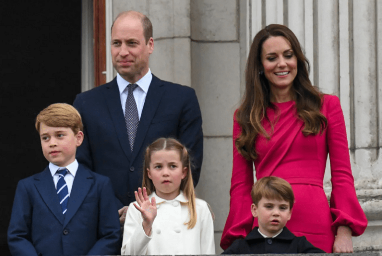 Prince William with his Family