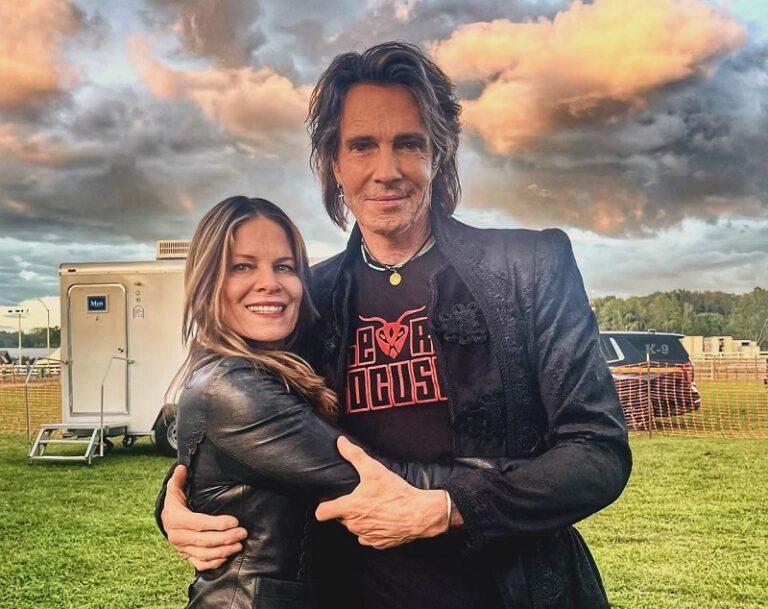 Rick Springfield with wife Barbara Porter